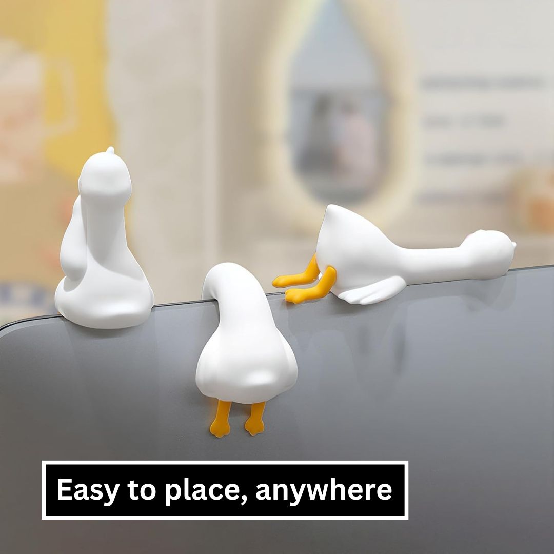 Miniature Goose Figurines (Set of 4)