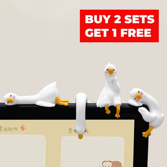 Miniature Goose Figurines (Set of 4)